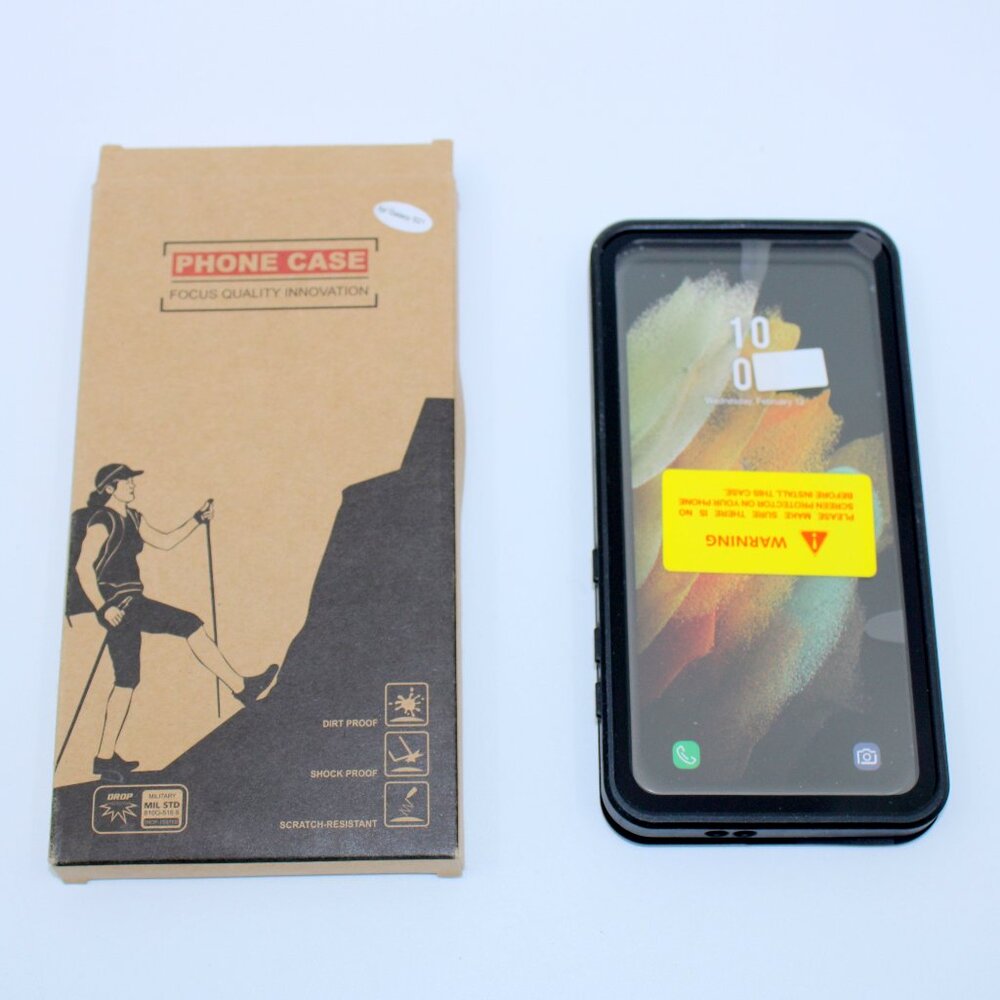 Focus Cell Phone Waterproof Case for Samsung Galaxy S21